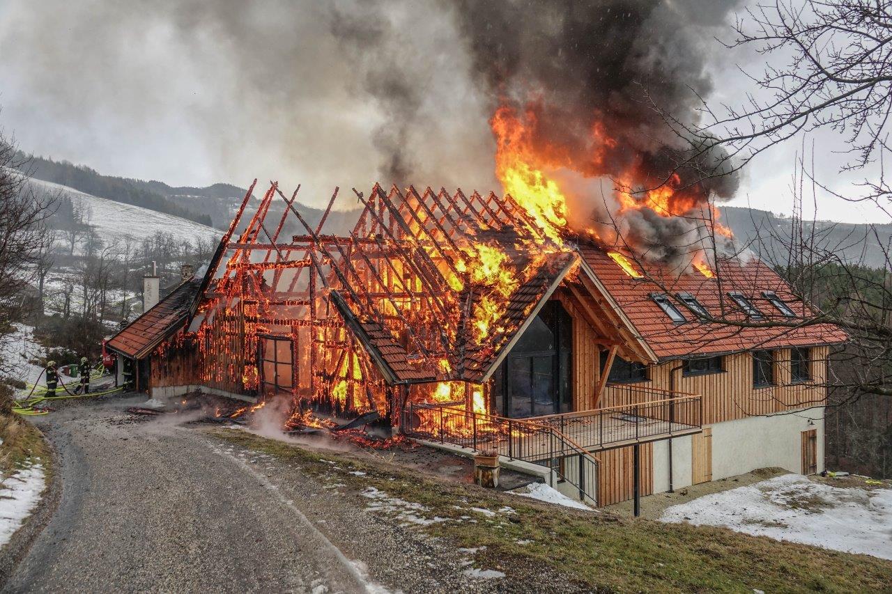 14.01.2019 | Brand eines Landwirtschaftlichen Objektes B4